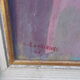 Claude Bourianes Painting table 1961 Aude Port la Nouvelle