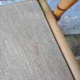 Chevet en rotin avec porte revues