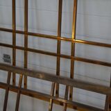 Bed art deco brass 150x190