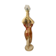 Lampe torchère statue égyptienne rouge