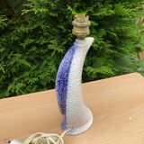 Wave or comma ceramic lamp from the 1950s/1960s