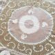 Vintage hand-embroidered tablecloth 140x158 cm