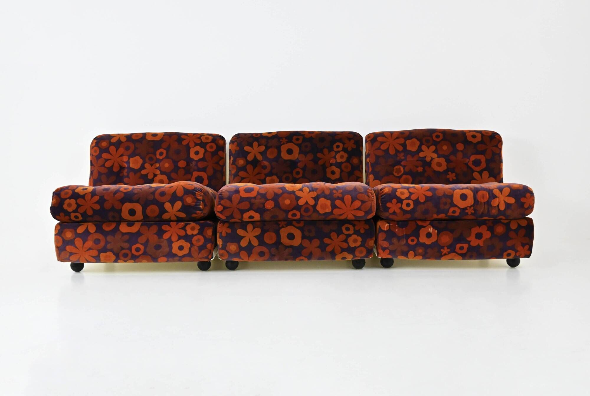Set of 3 Amanta Armchairs by Mario Bellini for C&B Italia, 1960s