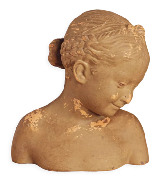 Bust "La Rieuse" after Pigalle