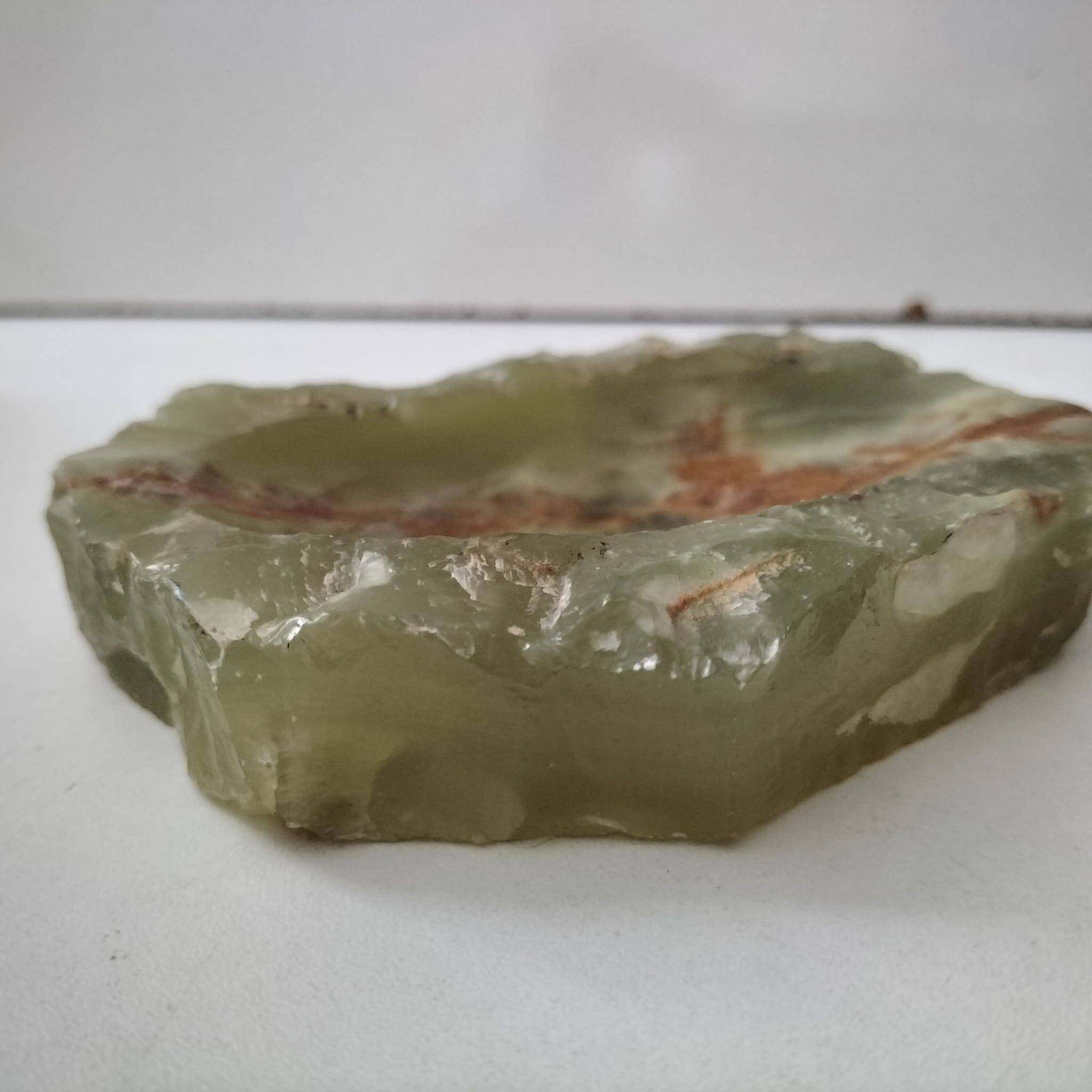 Cendrier brutaliste onyx