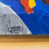 Modern abstract painting