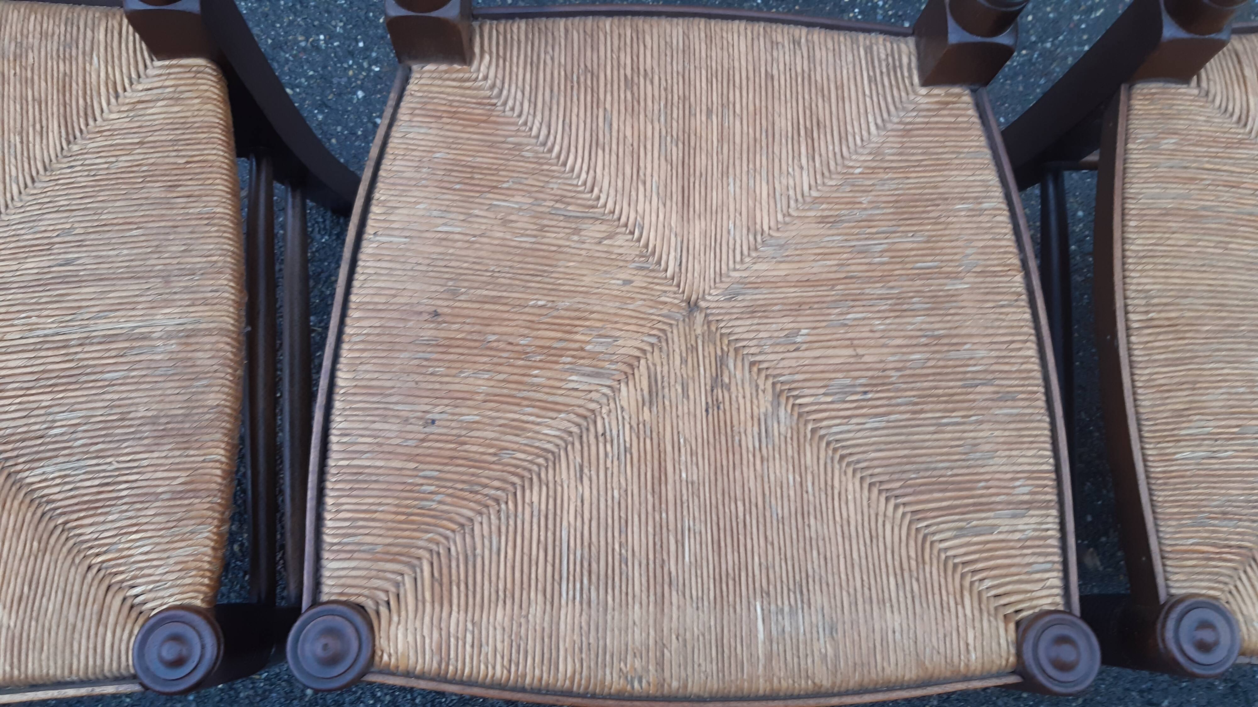 6 chaises Arts & Crafts par William Birch & E.G. Punnett
