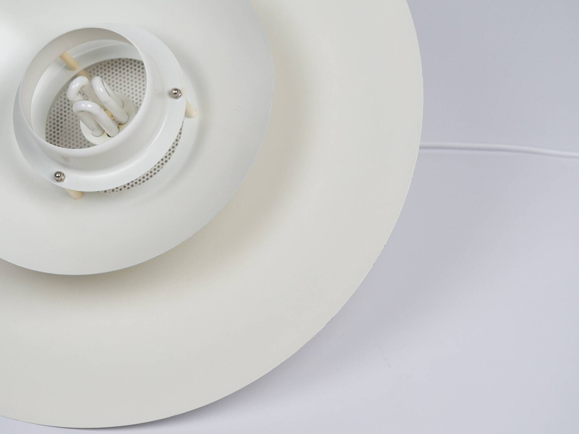 Vintage Kurt Wiborg Pendant Lamp for Jeka, 47 cm, Danish Mid-Century Design