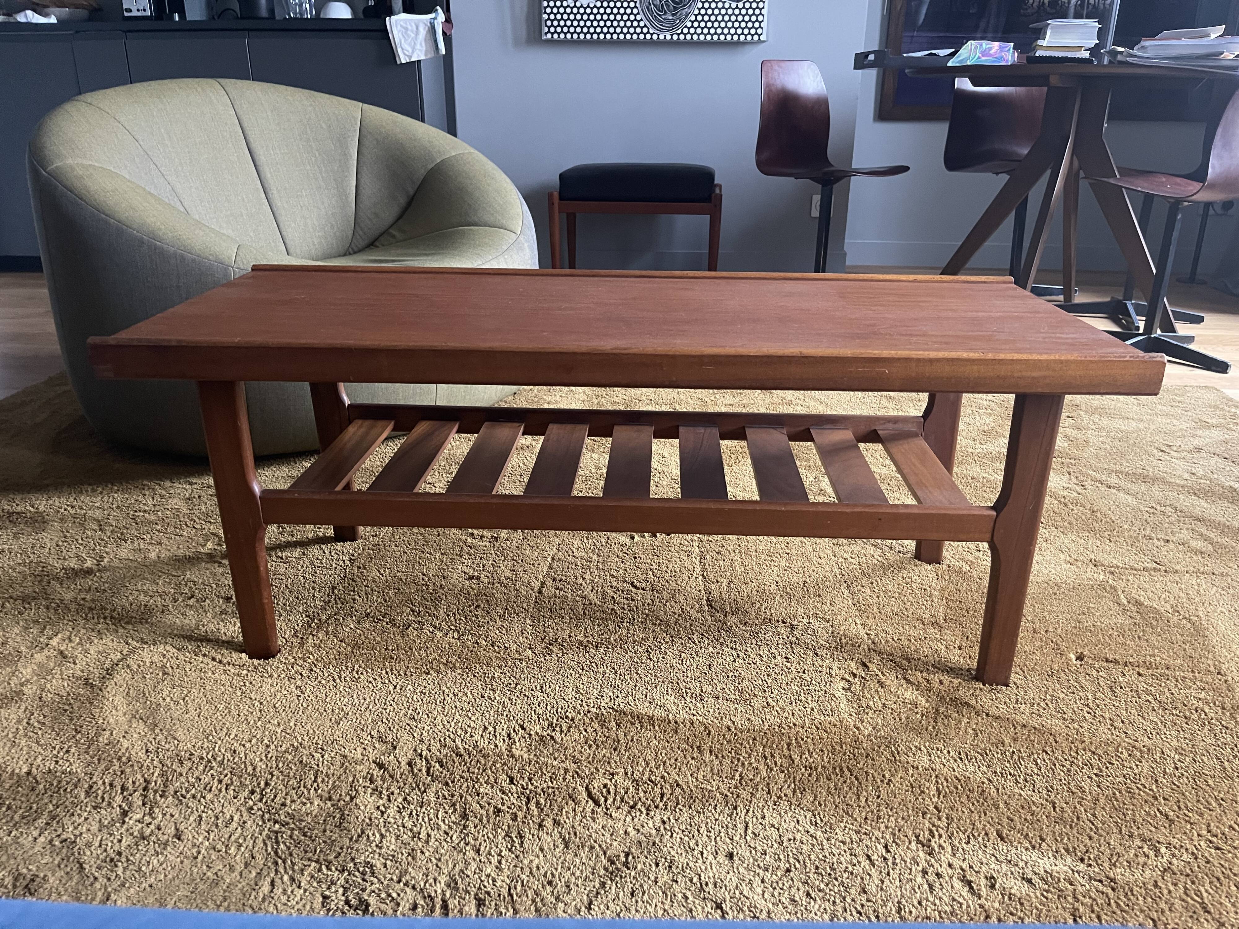 Table basse vintage