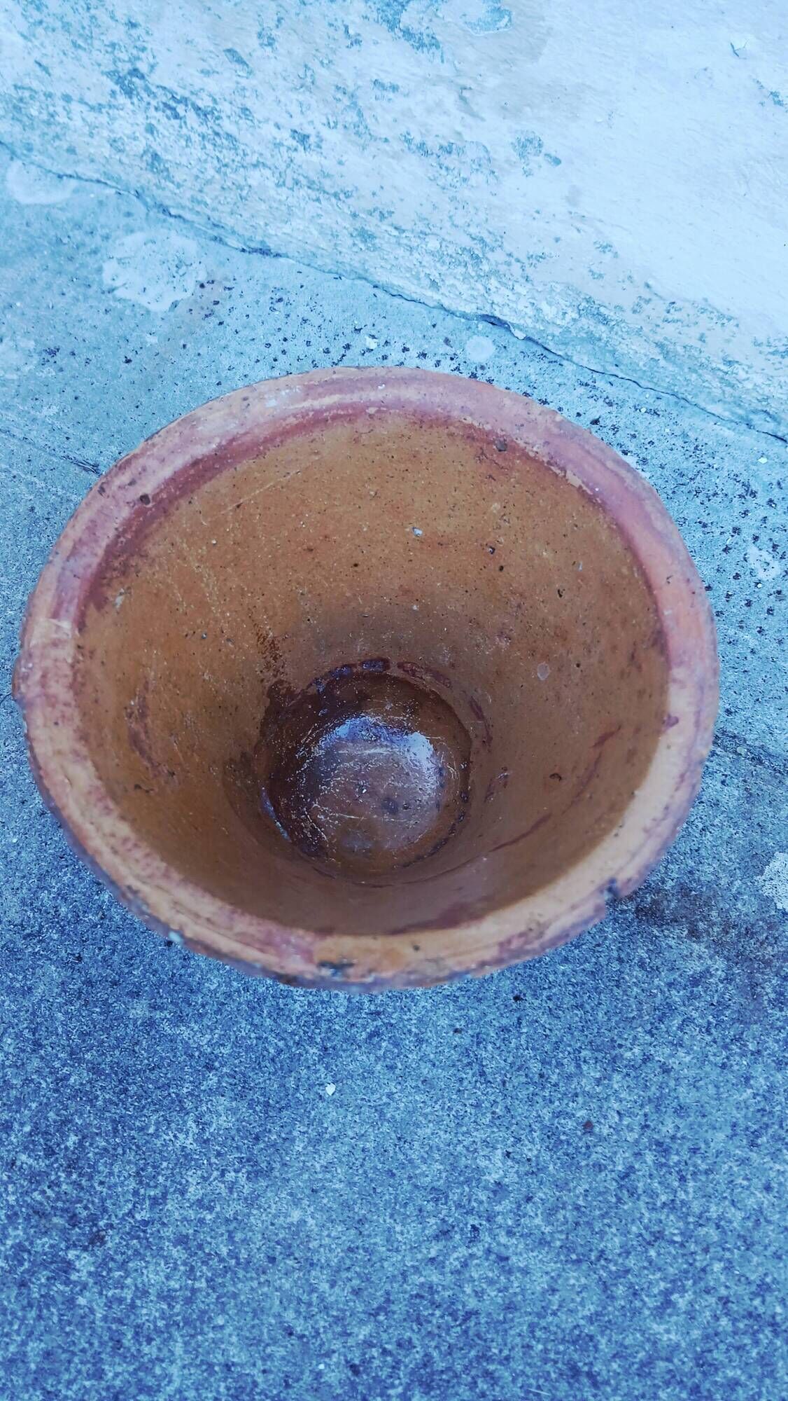 Terracotta pot made from southern pine.