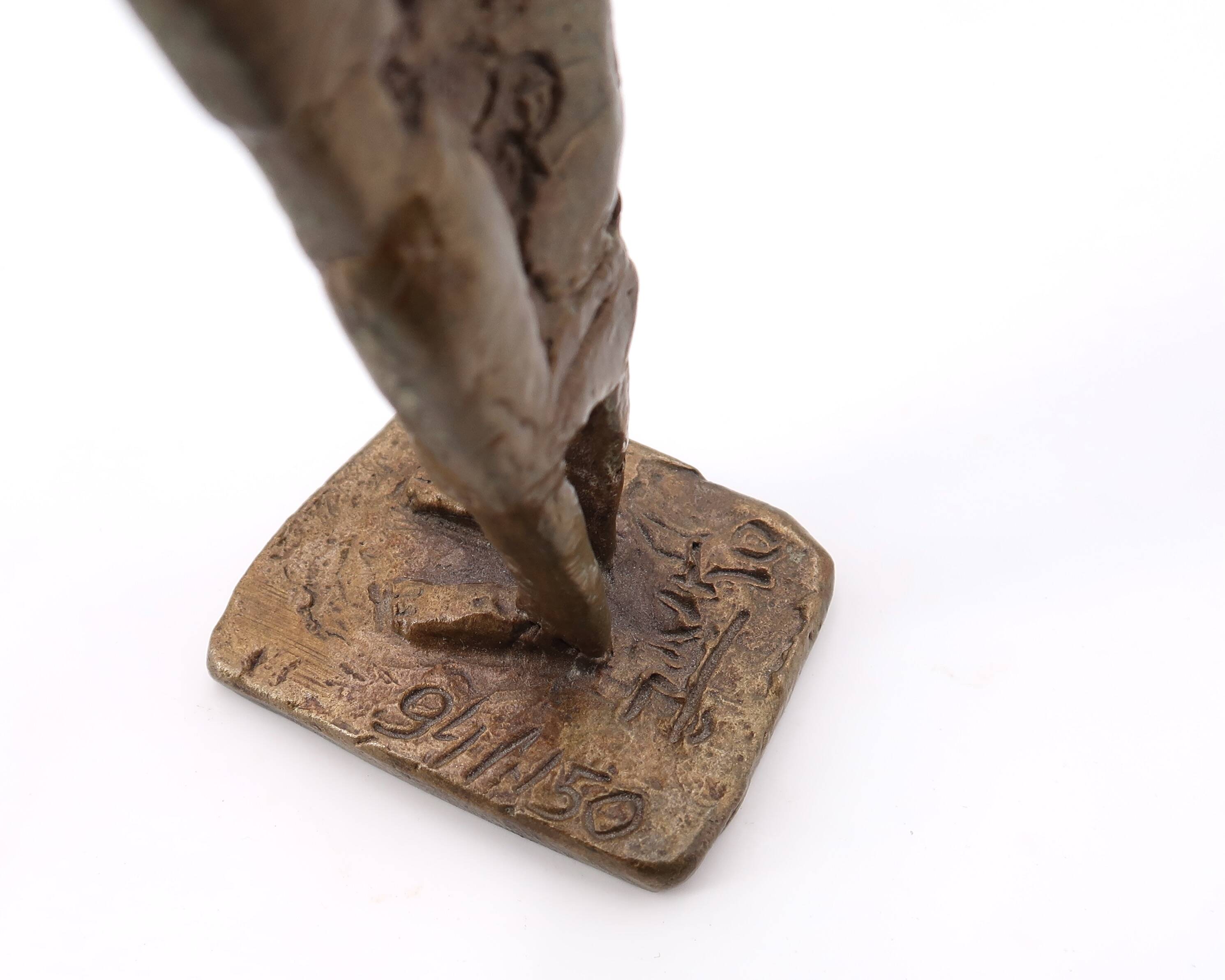 Bronze sculpture by Jivko Sedlarski, 1970s