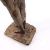 Bronze sculpture by Jivko Sedlarski, 1970s