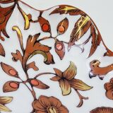 Longwy Cloisonné Enameled Basket Empty Pocket Cup Flowers Fe