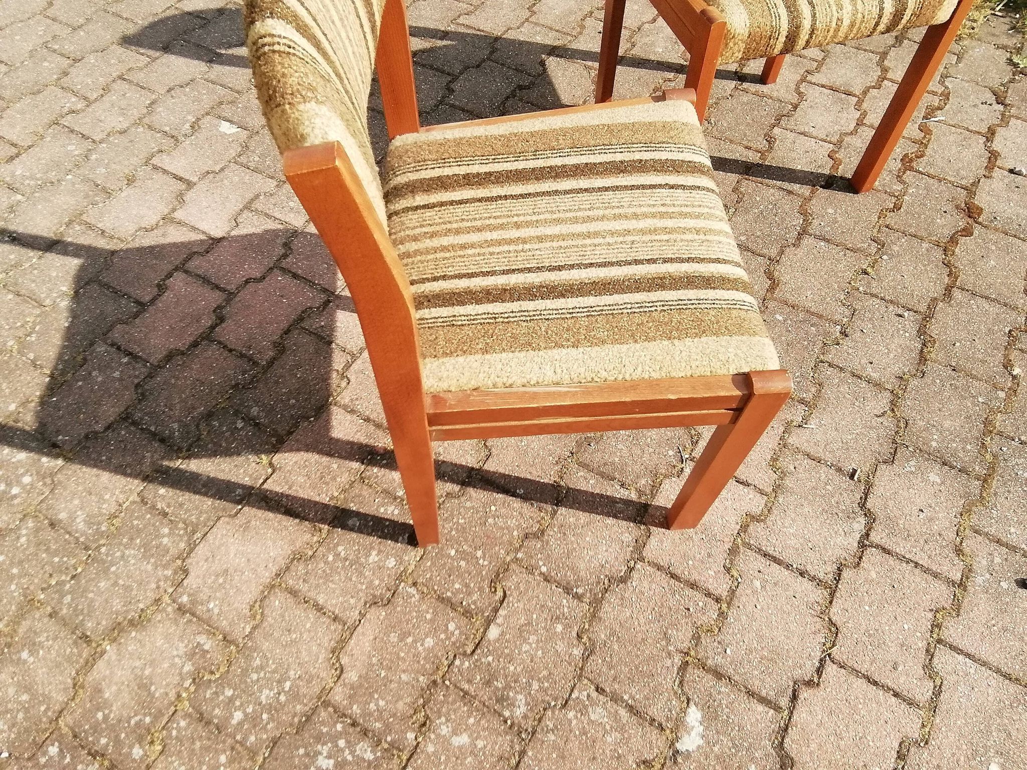 Vintage beech chairs - batch of 2