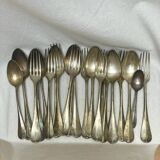 Silver plated cutlery set