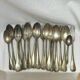 Silver plated cutlery set