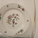 Sarreguemines plates paradise bird