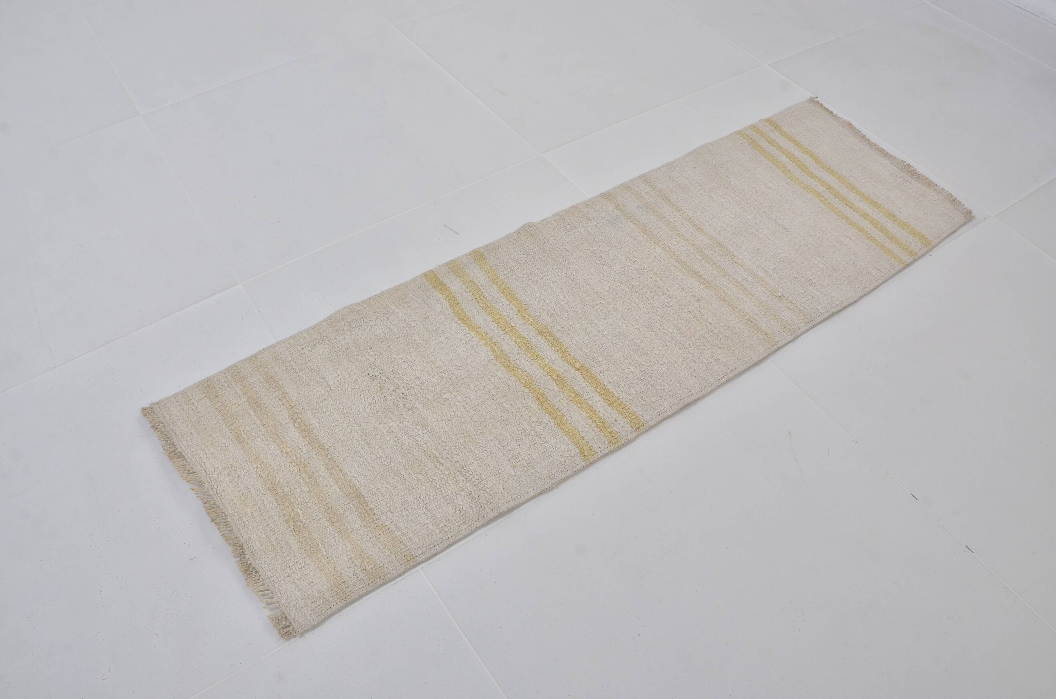 Vintage Small Handmade Hemp Kilim Sku3984