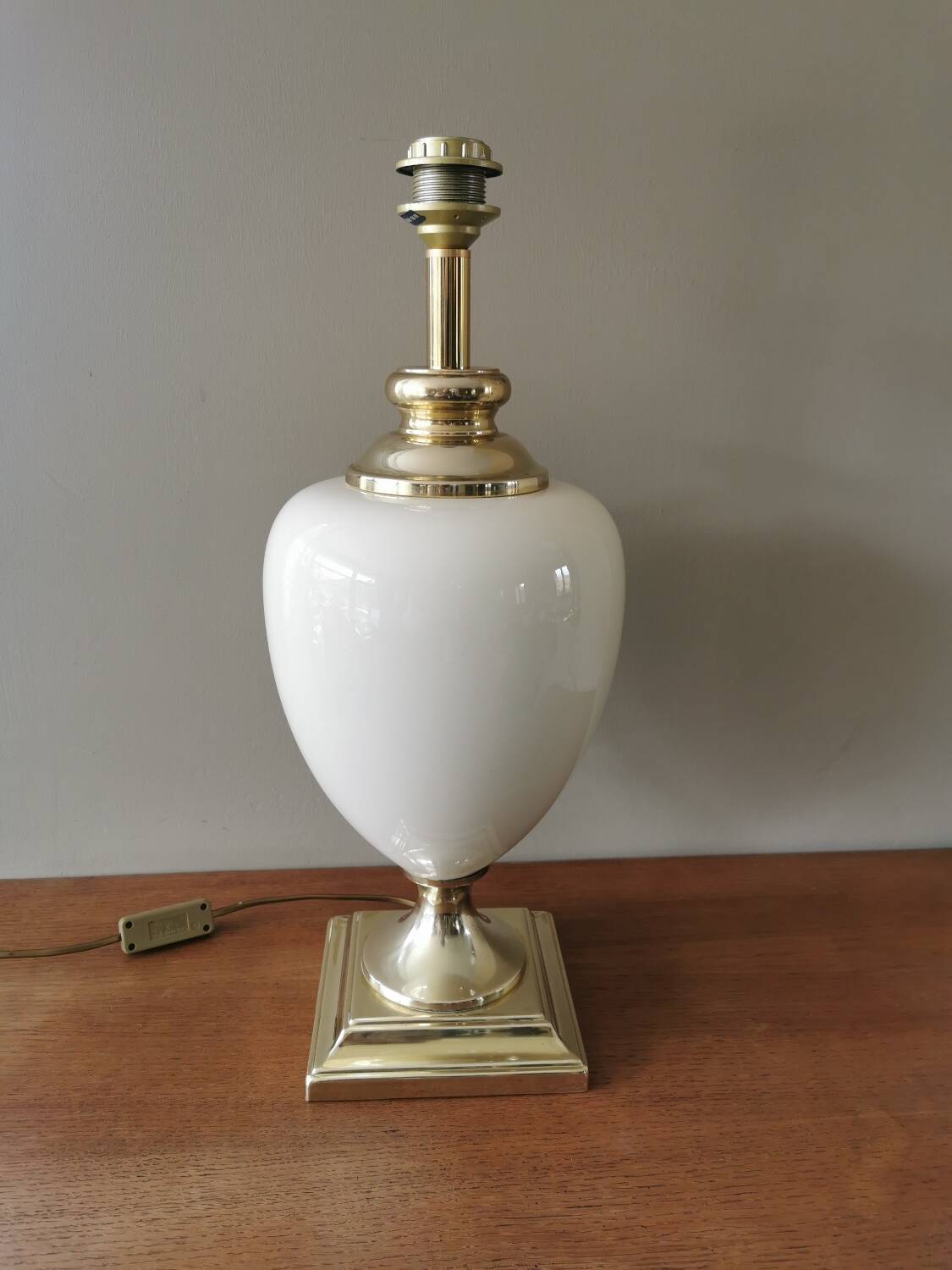 Large vintage Le Dauphin lamp base