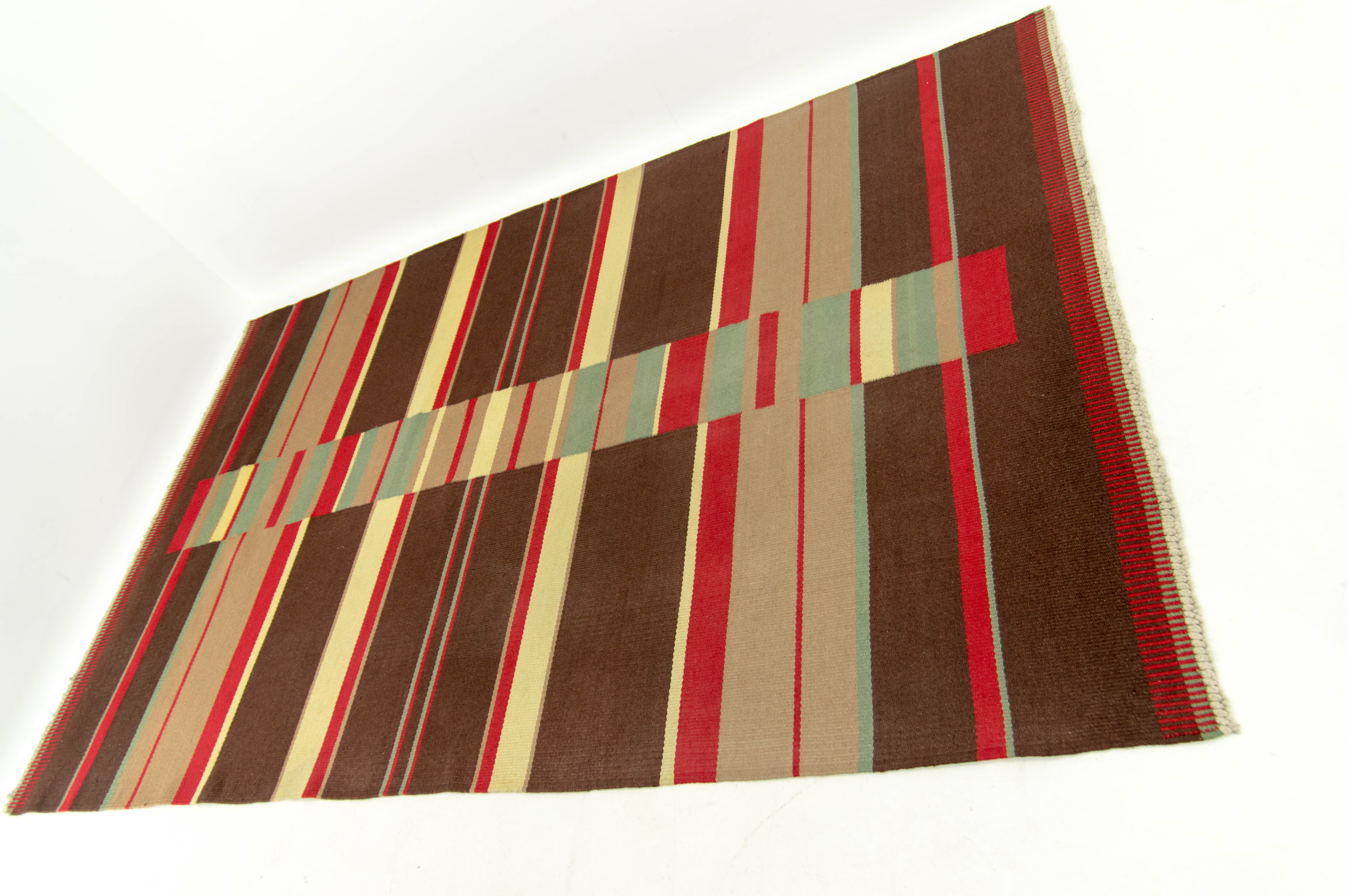 Abstract modernist carpet by Antonin Kybal, 1948 - 310x198cm