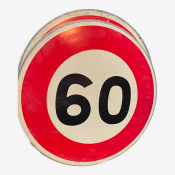 Panneau signalisation 60