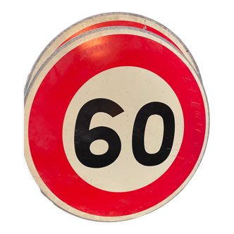 Road sign 60