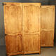 4 Vantaux Screen In Merisier Style Louis XV double-sided