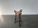 Vintage Brutalist Marbella stool by Sergio Rodrigues, 1970s