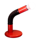 Orange Elbow table lamp by E. Bellini for Targetti Sankey, Italy, 70's