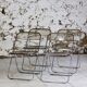4 Plia chairs by Giancarlo Piretti for Castelli, 1970