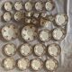 Dessert tableware set: 6 cups, 6 saucers, 2 platters, 10 plates