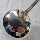 SOH silver metal ladle with shell/foliage decor