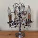Pair of candelabra lamps