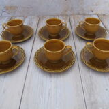 Set of 6 cups Digoin
