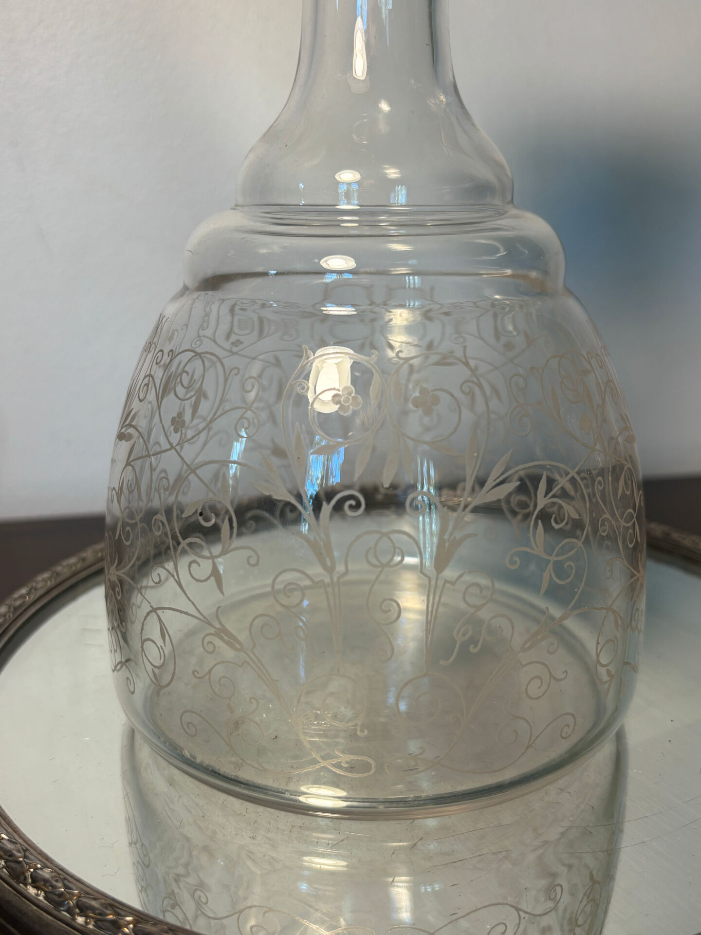Carafe Baccarat signée