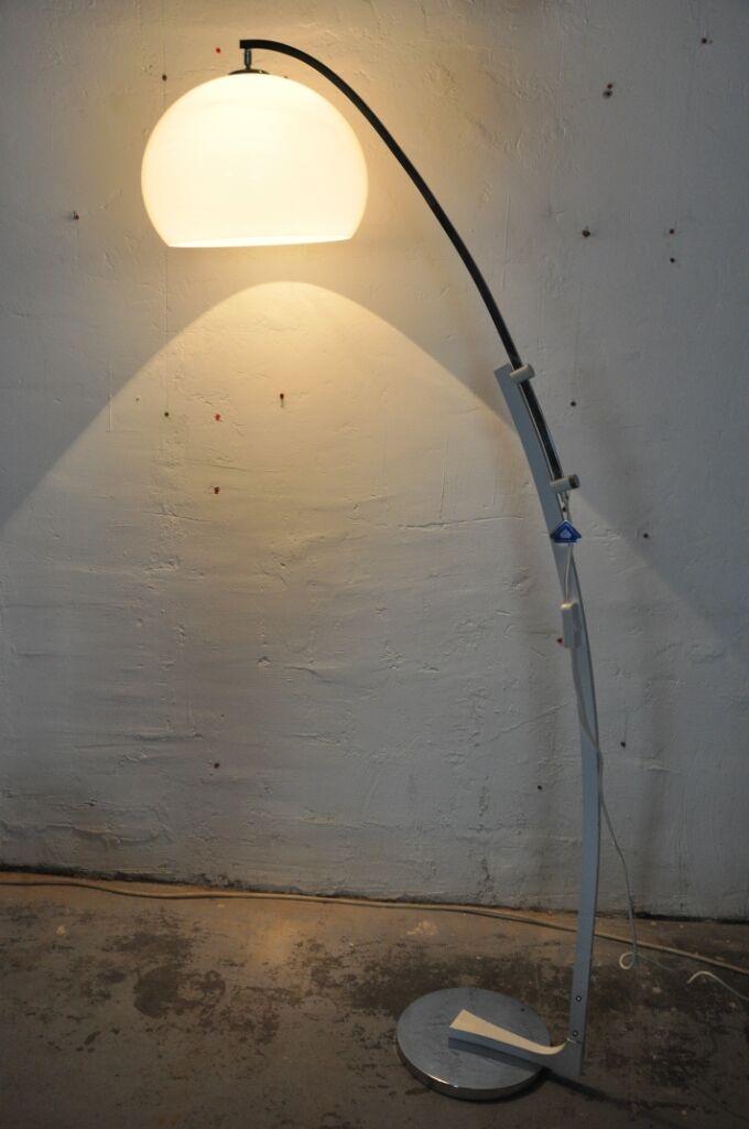 Lamp design arc of Goffredo Reggiani of 1960s Italy