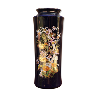 Vase japonais en cobalt