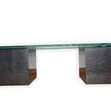 Table basse en verre