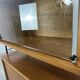 Modular shelf from the 1950s, wood and metal, vintage.