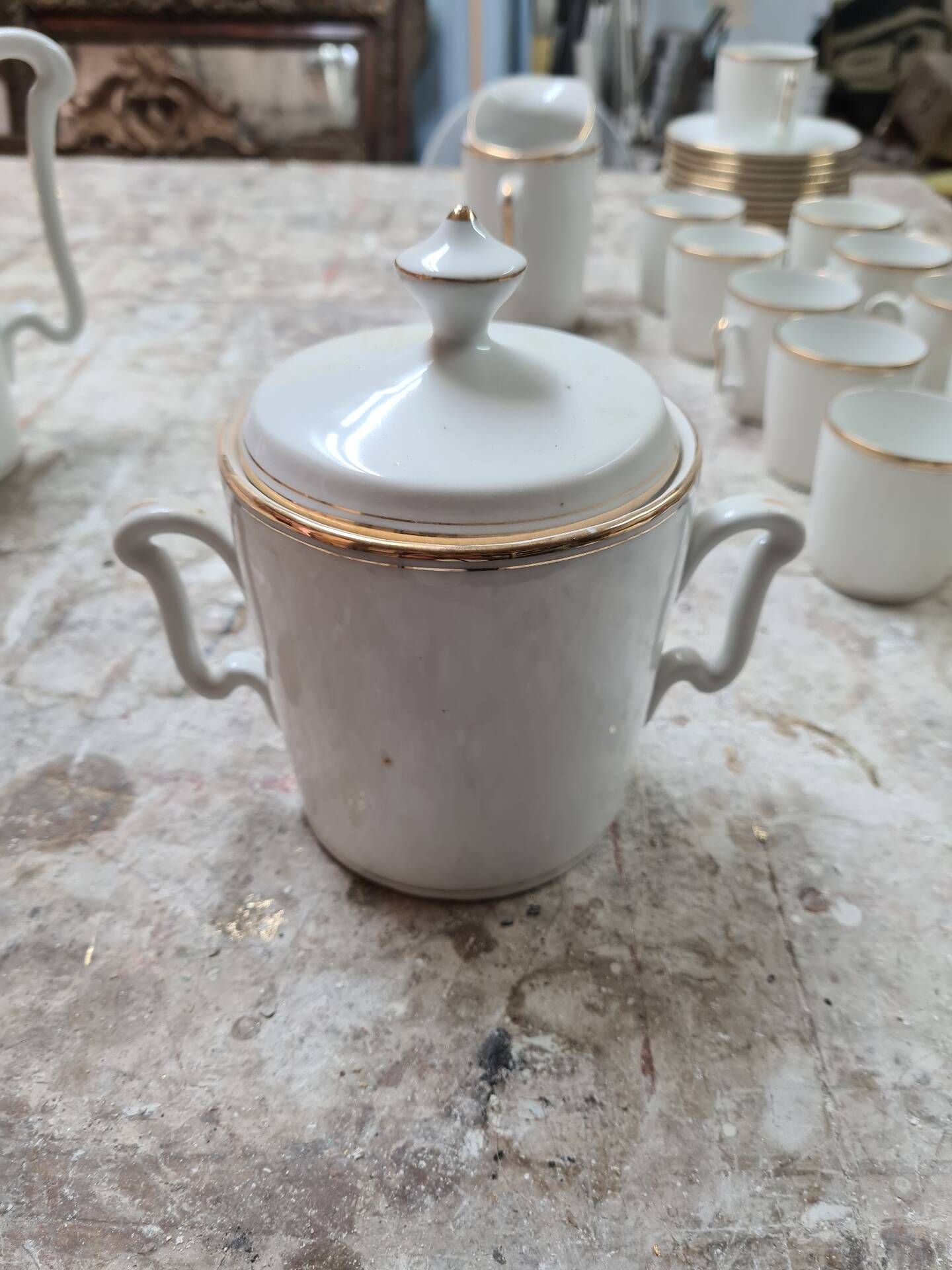 Tea and coffee service porcelain