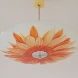 Mid-century glass pendant,1960's.