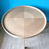 Cabinetmaker's coffee table in solid maple. Denmark 1990