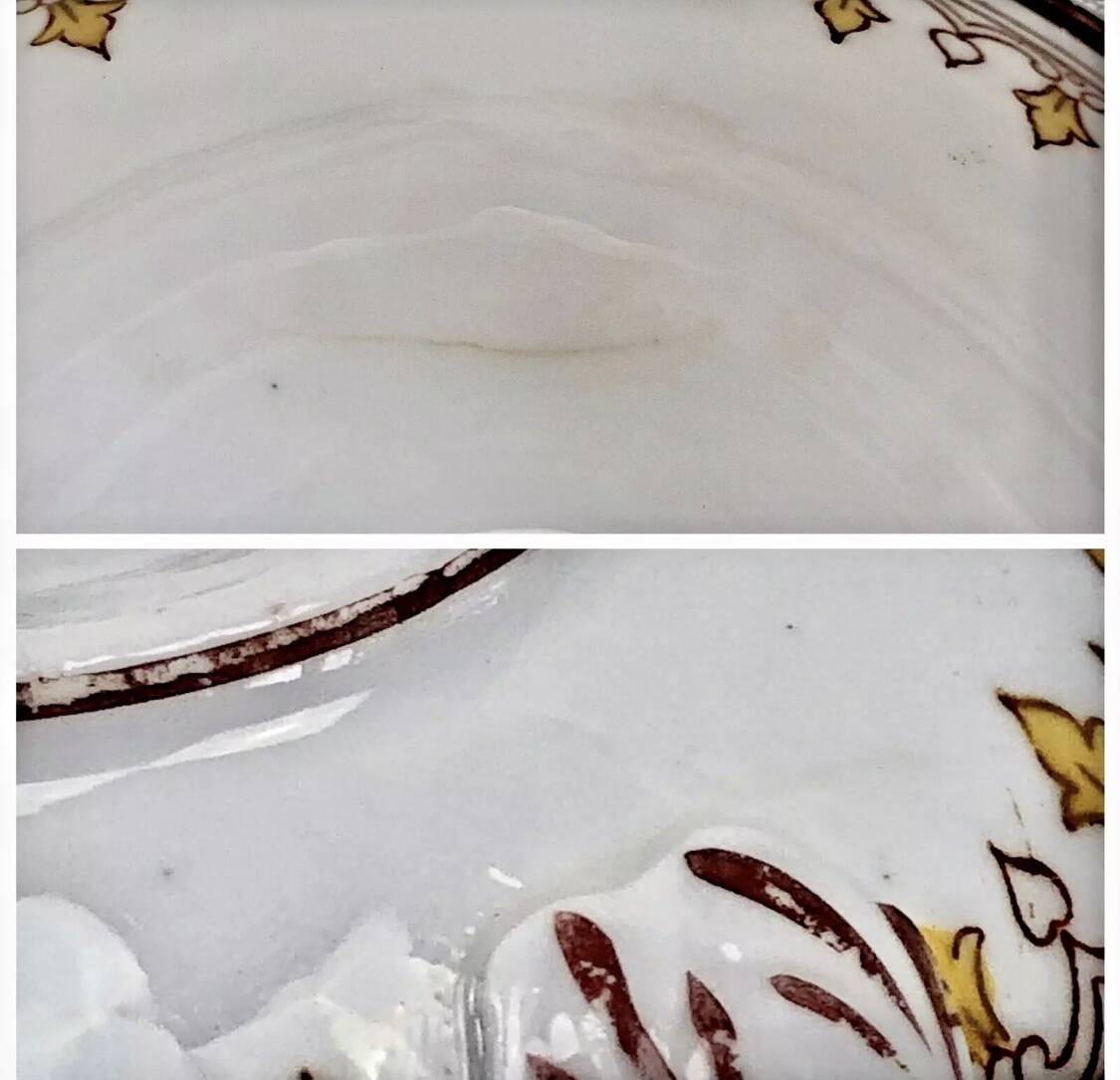 Old Sarreguemines Minton tea cup