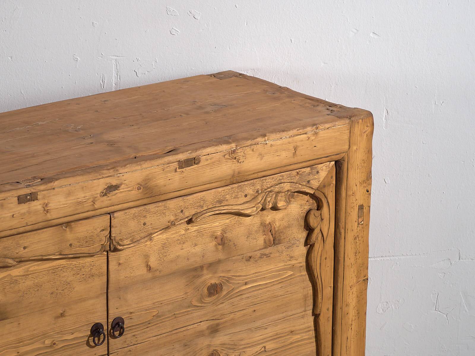 Antique two-door sideboard (circa 1900) #1