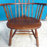 Pair of Scandinavian fan armchairs