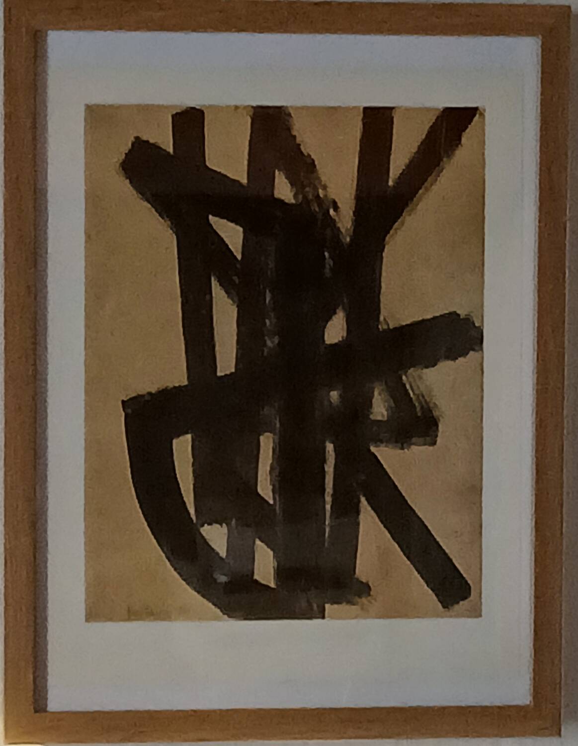 Pierre SOULAGES after Walnut Husk II 1948