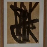 Pierre SOULAGES after Walnut Husk II 1948
