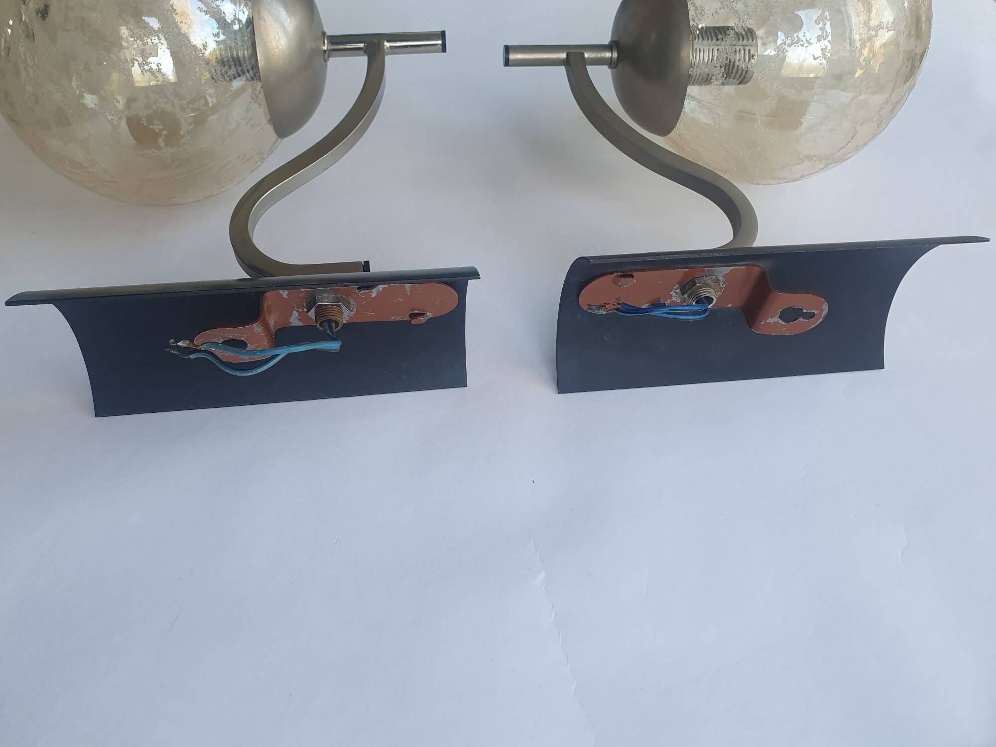 Pair of antique wall sconces