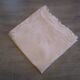 Antique embroidered/monogrammed pillowcase: 75x75cm