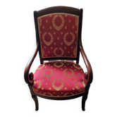 19th Century Empire Style Mahogany Armchair
